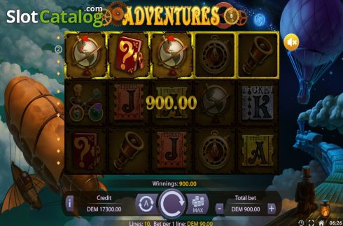 Οθόνη5. Adventures (Mancala Gaming) Κουλοχέρης