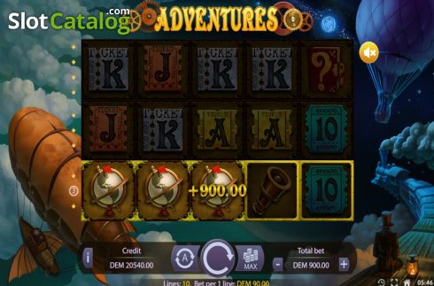 Οθόνη3. Adventures (Mancala Gaming) Κουλοχέρης