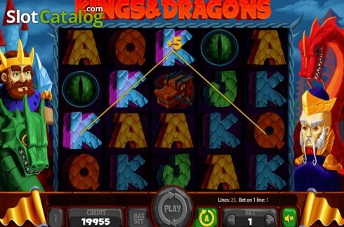 Οθόνη4. Kings And Dragons Κουλοχέρης