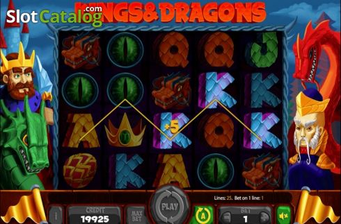 Οθόνη5. Kings And Dragons Κουλοχέρης