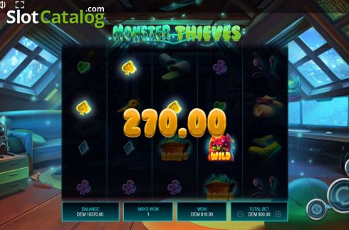 Οθόνη4. Monster Thieves Κουλοχέρης 