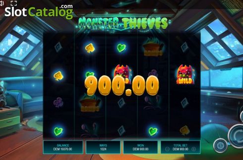 Οθόνη5. Monster Thieves Κουλοχέρης 