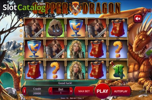 Οθόνη2. Copper Dragon Κουλοχέρης 