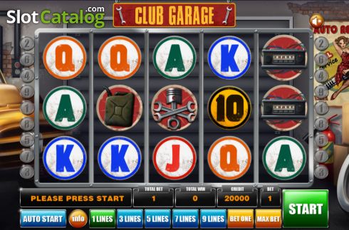 Οθόνη2. Club Garage Κουλοχέρης