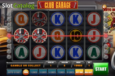Οθόνη3. Club Garage Κουλοχέρης