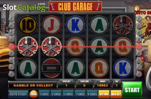 Οθόνη4. Club Garage Κουλοχέρης
