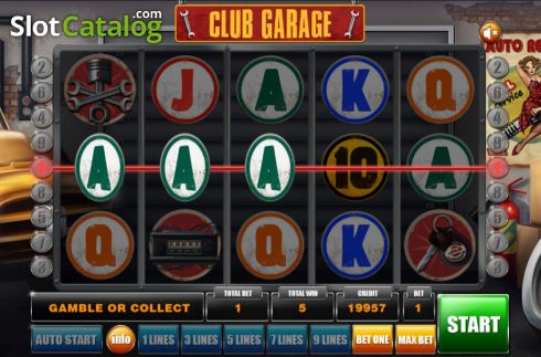 Οθόνη5. Club Garage Κουλοχέρης