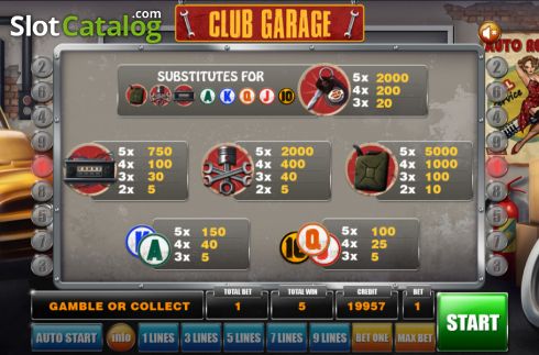 Οθόνη6. Club Garage Κουλοχέρης