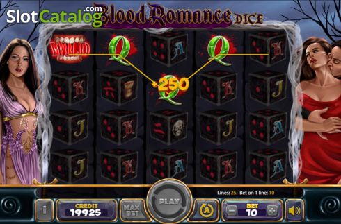 Οθόνη5. Blood Romance Dice Κουλοχέρης