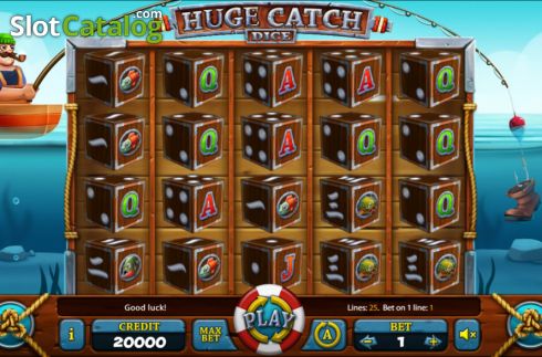 Οθόνη2. Huge Catch Dice Κουλοχέρης