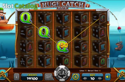Οθόνη3. Huge Catch Dice Κουλοχέρης
