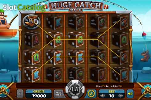 Οθόνη4. Huge Catch Dice Κουλοχέρης