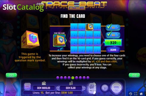 Οθόνη7. Space Beat Dice Κουλοχέρης