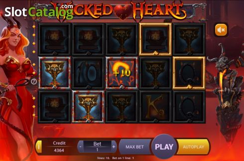 Οθόνη4. Wicked Heart Κουλοχέρης