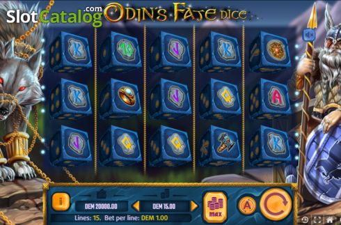 Οθόνη2. Odins Fate Dice Κουλοχέρης