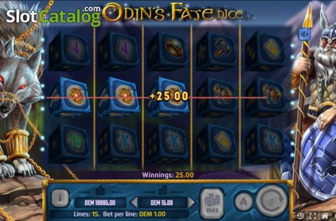 Οθόνη4. Odins Fate Dice Κουλοχέρης