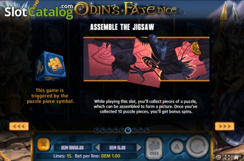 Οθόνη8. Odins Fate Dice Κουλοχέρης