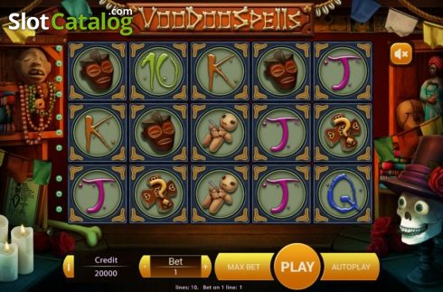 Οθόνη2. Voodoo Spells Κουλοχέρης 