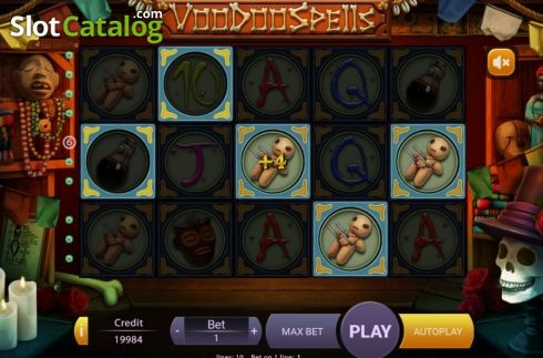 Οθόνη3. Voodoo Spells Κουλοχέρης 