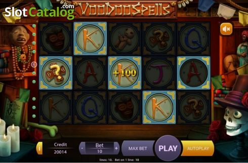 Οθόνη4. Voodoo Spells Κουλοχέρης 