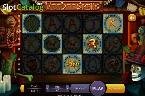 Οθόνη6. Voodoo Spells Κουλοχέρης 