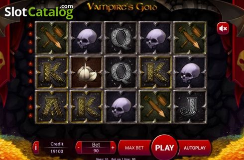 Οθόνη2. Vampires Gold Κουλοχέρης