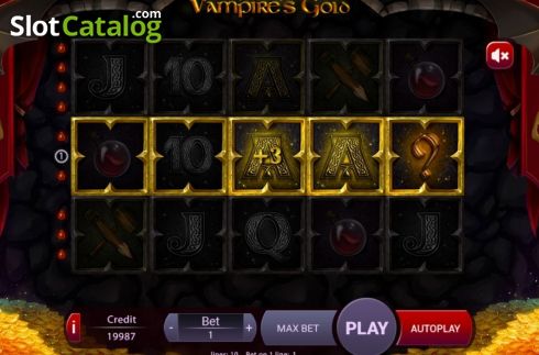 Οθόνη3. Vampires Gold Κουλοχέρης