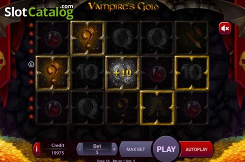 Οθόνη5. Vampires Gold Κουλοχέρης