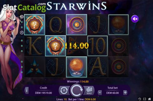 Οθόνη3. Starwins Κουλοχέρης