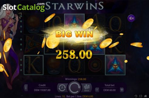 Οθόνη4. Starwins Κουλοχέρης