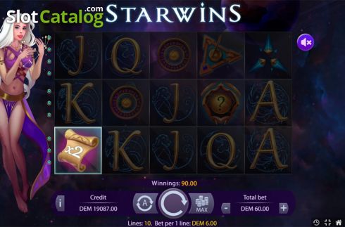Οθόνη5. Starwins Κουλοχέρης