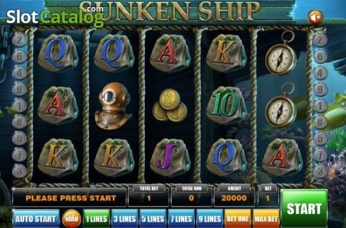Οθόνη2. Sunken Ship Κουλοχέρης