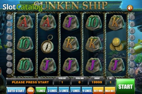 Οθόνη3. Sunken Ship Κουλοχέρης
