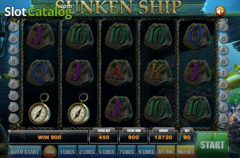 Οθόνη5. Sunken Ship Κουλοχέρης