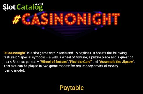 Οθόνη5. Casinonight Κουλοχέρης