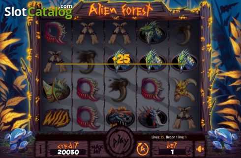 Οθόνη2. Alien Forest Κουλοχέρης 