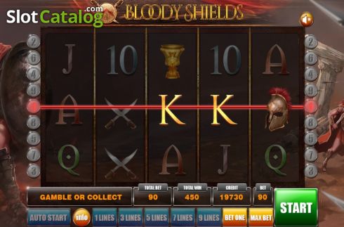 Οθόνη1. Bloody Shields Κουλοχέρης 