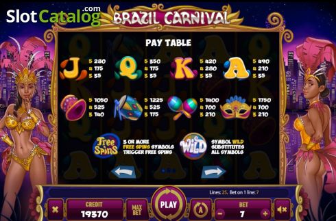 Οθόνη6. Brazil Carnival Κουλοχέρης