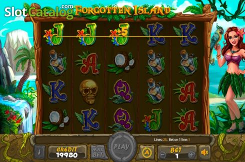 Οθόνη3. Forgotten Island Κουλοχέρης