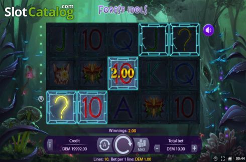 Οθόνη3. Forest Idols (Mancala Gaming) Κουλοχέρης