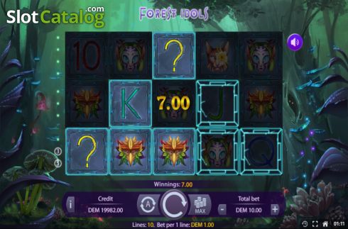 Οθόνη4. Forest Idols (Mancala Gaming) Κουλοχέρης