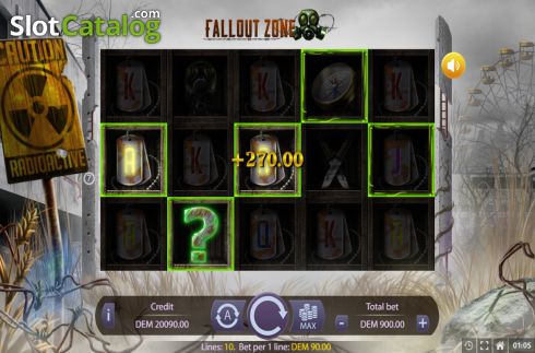Οθόνη3. Fallout Zone Κουλοχέρης