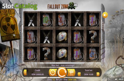 Οθόνη2. Fallout Zone Κουλοχέρης