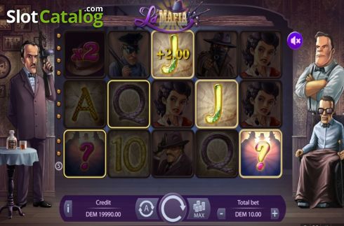 Οθόνη3. La Mafia (Mancala Gaming) Κουλοχέρης