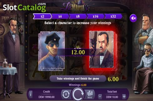Οθόνη5. La Mafia (Mancala Gaming) Κουλοχέρης