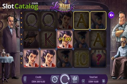 Οθόνη4. La Mafia (Mancala Gaming) Κουλοχέρης