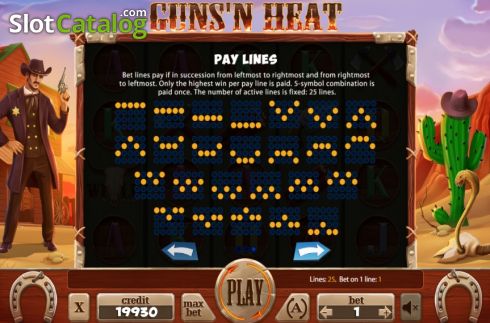 Οθόνη8. Guns n Heat Κουλοχέρης