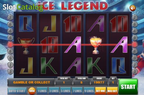 Οθόνη3. Ice Legend Κουλοχέρης