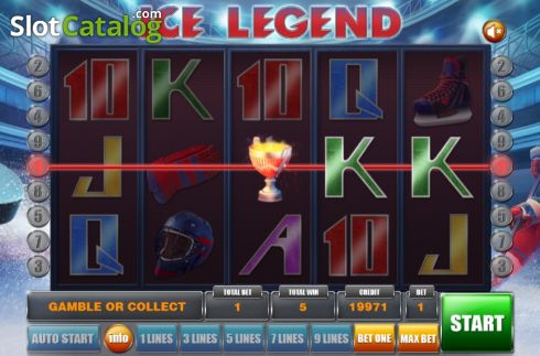 Οθόνη4. Ice Legend Κουλοχέρης
