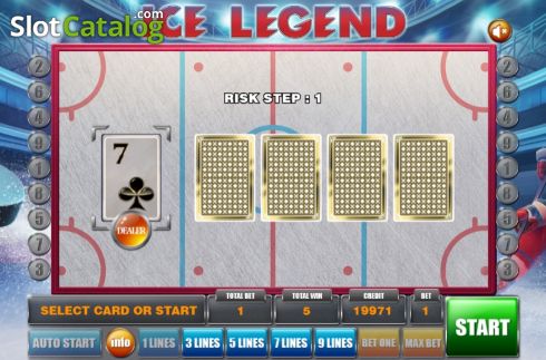 Οθόνη5. Ice Legend Κουλοχέρης